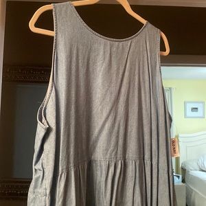Old navy jean dress xxl NWT